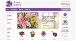 Desktop Screenshot of florist.com.au