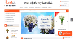 Desktop Screenshot of florist.ca